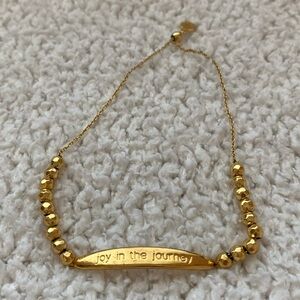 Gorjana Intention Bracelet: Joy in the Journey